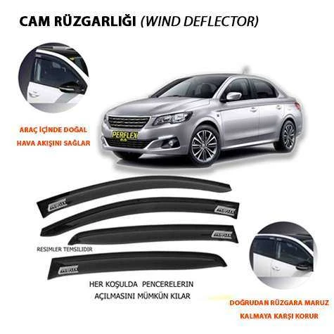 Psa Cam Ruzgarlıgı Classıc Tip 4 Parca 301  12> - Perflex Pa4-Pg09 ürün görseli