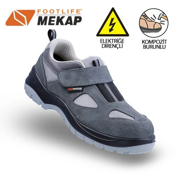 Mekap Jüpiter 157E S1E Elektrikçi İş Güvenliği Ayakkabısı - Kompozit Burun - 1