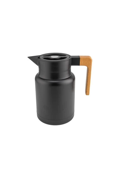 Bambum Yasuo - Çelik Termos Siyah 1.5L - Resim 3