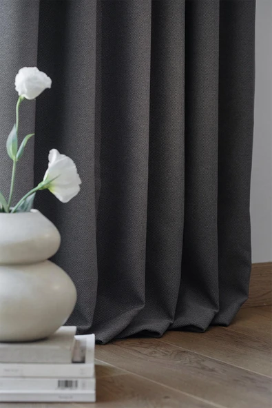 Terra | 140x270 cm (2 Adet) Blackout Fon Perde - 6