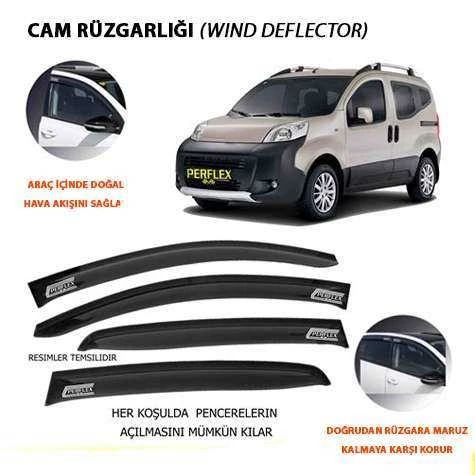Fiat Cam Ruzgarlıgı Mugen Tip 2 Parca Fiorıno III Dynamıc 07> - Perflex Pd2-Ft25 ürün görseli