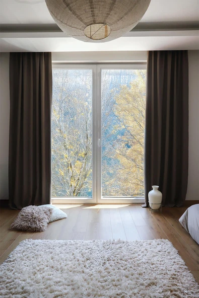 Terra | 140x270 cm (2 Adet) Blackout Fon Perde - 9