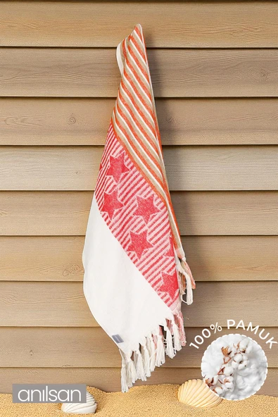 Boho Plaj Havlusu %100 Pamuk 70x140