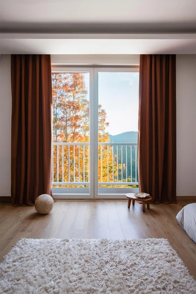 Terra | 140x270 cm (2 Adet) Blackout Fon Perde