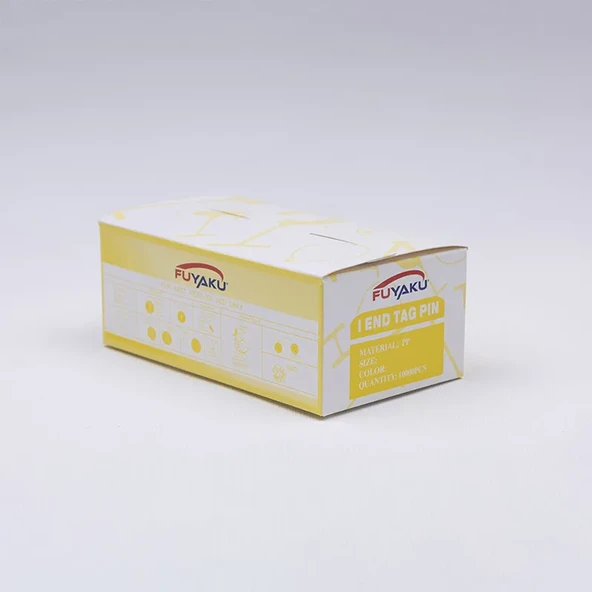 Fuyaku 9 MM I-End Mikro İnce (Fine) Kılçık Etiketleme Plastiği Naylon (10.000 Adet) - Resim 2