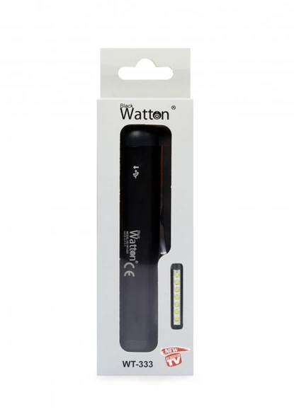 Watton WT-333 Type-C Girişli Mıknatıslı Şarjlı Mini Cep Feneri - Resim 6