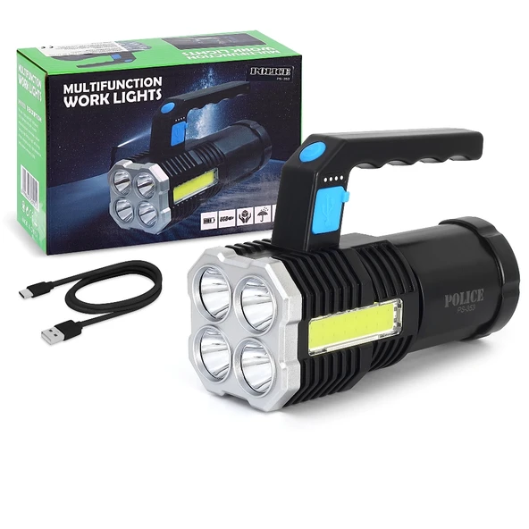 Police PS-353 Şarjlı El Feneri ürün görseli 1