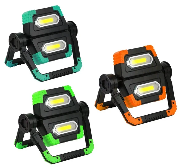 Bright YD-858A  COB LED Projektör Pilli El Feneri ürün görseli 1