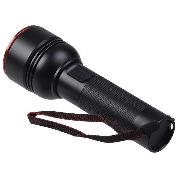 Powerdex PD-6900 20Watt 2000 Lümen Zoomlu Şarjlı El Feneri - Resim 2