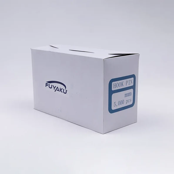 Fuyaku 38 MM Hook Pin Açık Kanca Kılçık Etiketleme Plastiği Şeffaf (5.000 Adet) ürün görseli