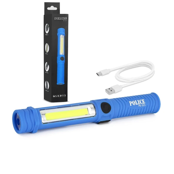 Police PE-321 Şarjlı El Feneri ürün görseli 1