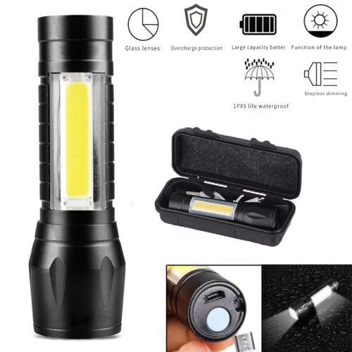 Powerdex PD-5568 Plus USB Şarjlı Mini El Feneri ürün görseli 1