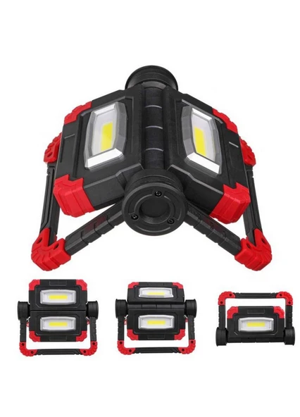 Barnetta BR S100 30W COB LED USB Projektör El Feneri - Resim 5