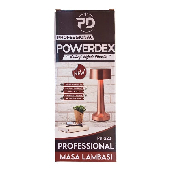 Powerdex PD-222 Profesyonel Şarjlı Masa Lambası - Resim 2
