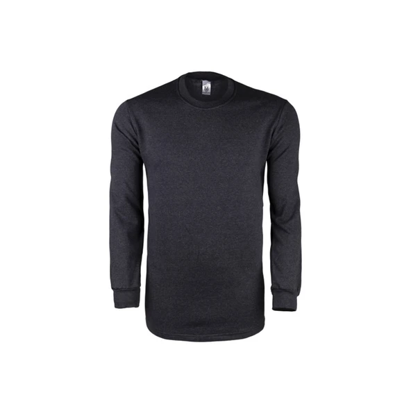 Uzun Kollu Siyah Sweat Tişört