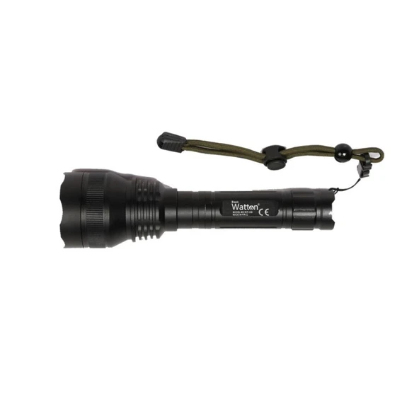 Watton WT-204 Sarı Işıklı P50 LED Şarjlı El Feneri - Resim 2