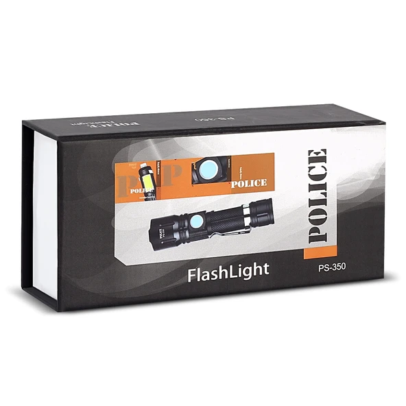 Police PS-350 Şarjlı El Feneri - Resim 6