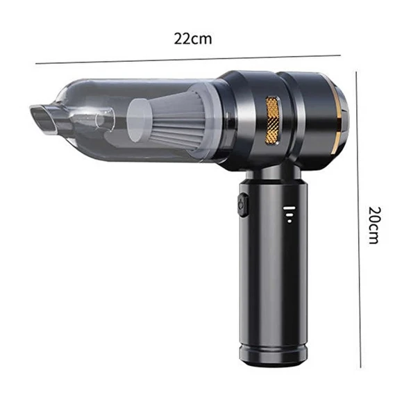 Periboia MPIA MCV-05 Plus 8 IN 1 Araç Süpürgesi - 5