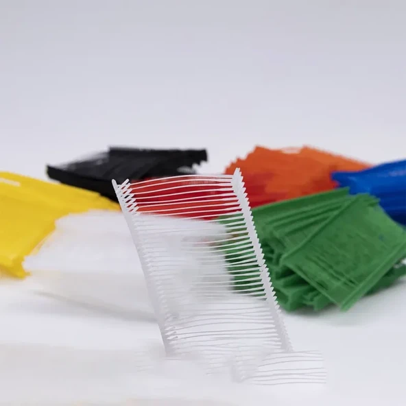 Fuyaku 150 MM Standart Kılçık Etiketleme Plastiği Siyah (5.000 Adet) - Resim 4