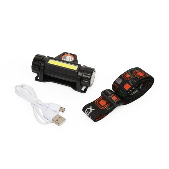 Powerdex PD-6672 Mıknatıslı Profesyonel Şarjlı Kafa Feneri - 3