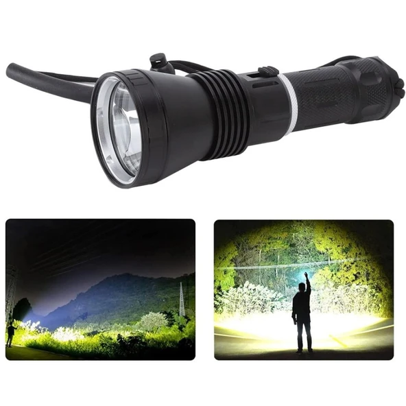 Watton WT-655 4200 Lümen Profesyonel Şarjlı El Feneri - Resim 2