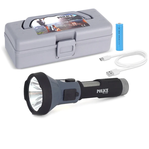 Police PS-356 Şarjlı El Feneri ürün görseli 1