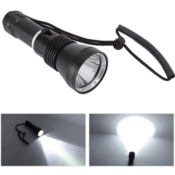 Watton WT-655 4200 Lümen Profesyonel Şarjlı El Feneri - Resim 5