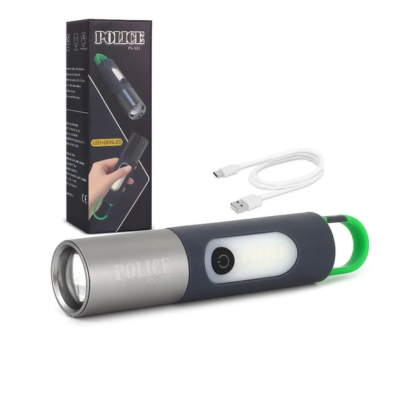 Police PS-303 Şarjlı El Feneri ürün görseli 1