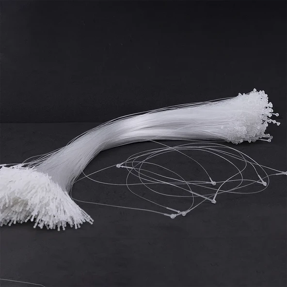 Fuyaku 15" Elle Geçmeli Kılçık Etiketleme Plastiği Şeffaf (1.000 Adet) ürün görseli