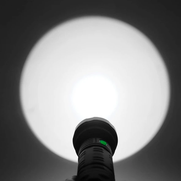 Gold Orion OR-753 3000 Lümen Güçlü LED Uzun Menzilli Şarjlı El Feneri - Resim 4