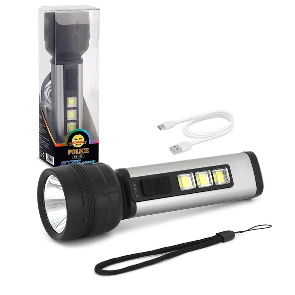 Police PS-355 Şarjlı El Feneri ürün görseli 1