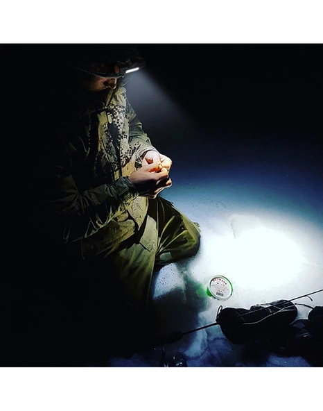 Watton WT-056 Şarjllı Dayanıklı Balıkçı Kafa Feneri - Resim 5