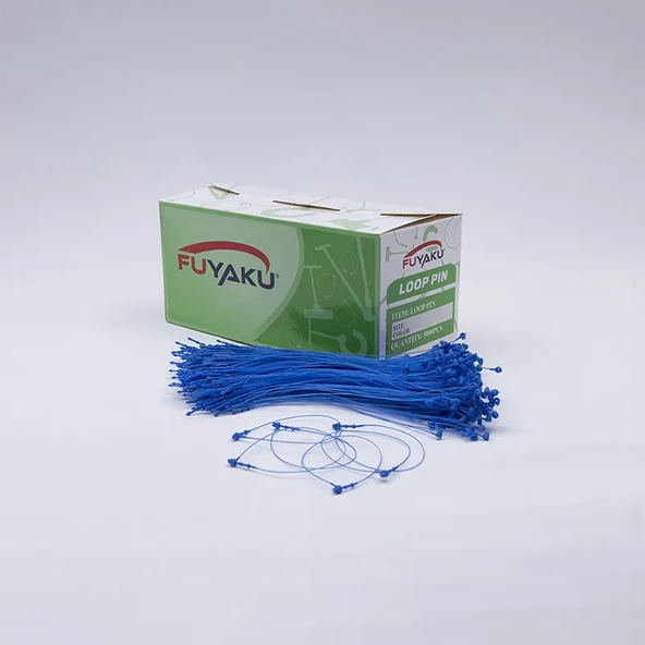 Fuyaku 7" Elle Geçmeli Kılçık Etiketleme Plastiği Renkli (5.000 Adet) - Resim 3