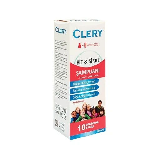 CLERY 100ML ŞAMPUAN BİT-SİRKE+P.TARAK ürün görseli 1
