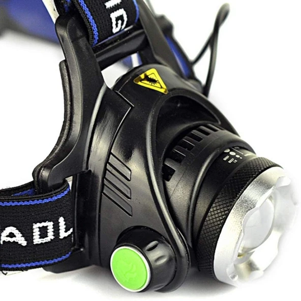 F.B.I F-823A Su Geçirmez Şarjlı Kafa Feneri - Resim 6