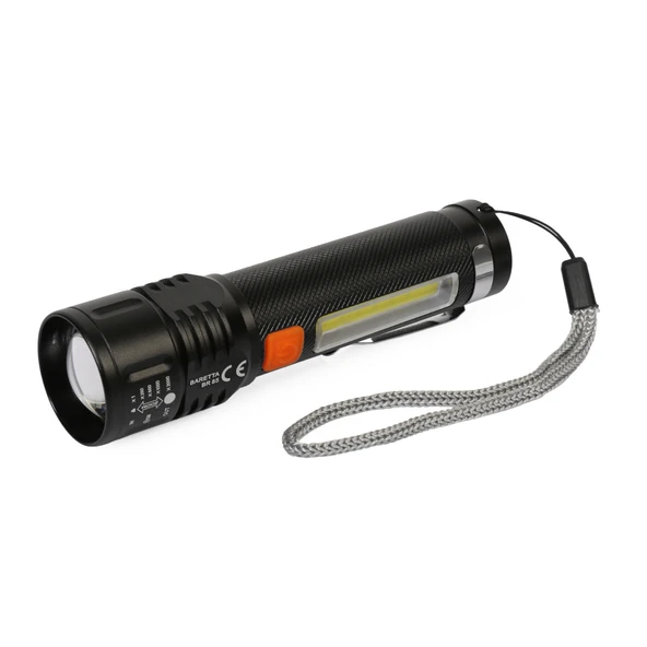 Baretta BR-85 XHP50 LED 5 Fonksiyonlu Şarjlı El Feneri - 1