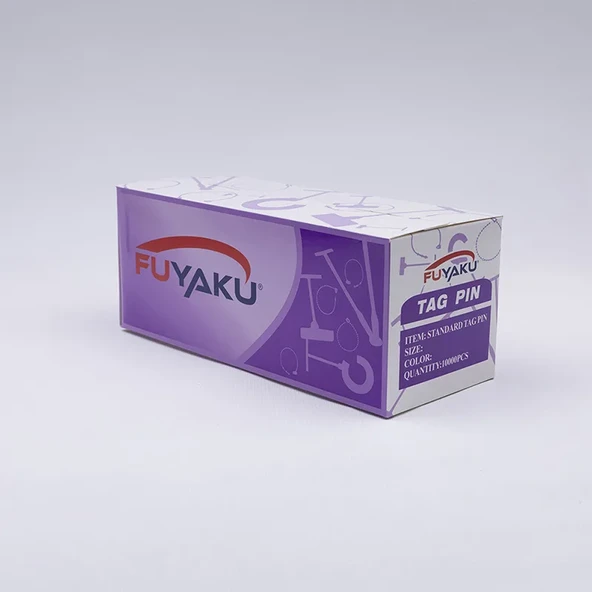 Fuyaku 35 MM Standart Kılçık Etiketleme Plastiği Siyah (10.000 Adet) - 1
