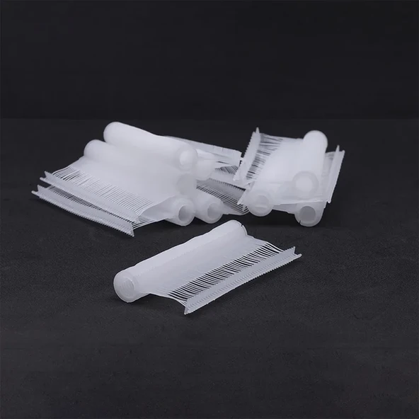 Fuyaku 25 MM Ring Pin Kapalı Kanca Kılçık Etiketleme Plastiği Şeffaf (5.000 Adet) - Resim 3