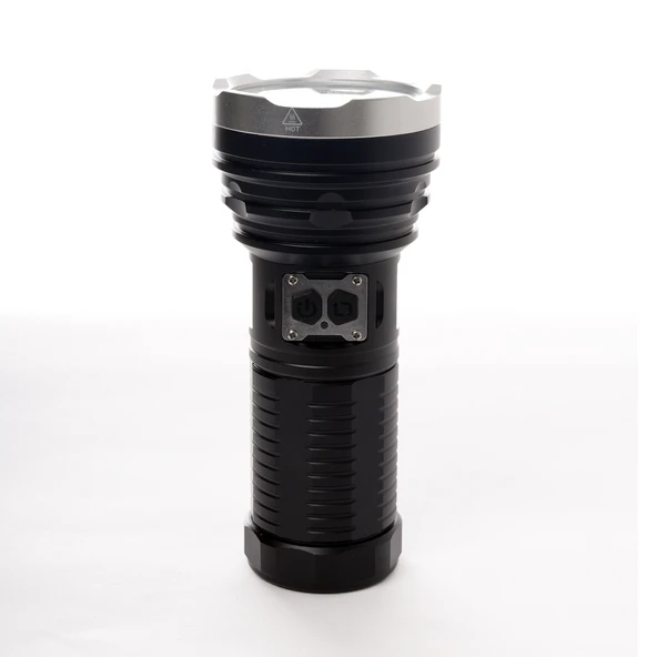 Powerdex PD-9900 Su Geçirmez 25 Watt 3200 Lümen Süper Güçlü LED Profesyonel Şarjlı El Feneri - Resim 4