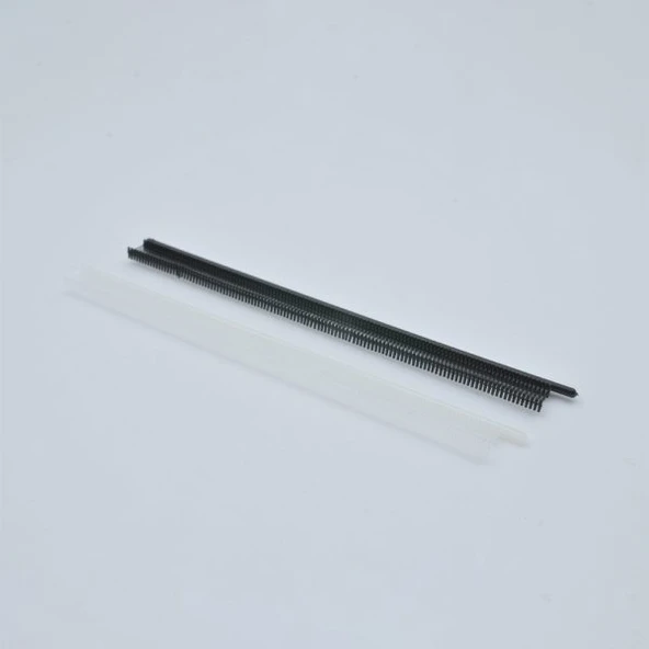 Fuyaku 4.4 MM I-End Mikro İnce (Fine) Kılçık Etiketleme Plastiği Siyah (10.000 Adet) - 4