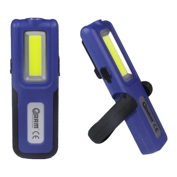 Arm ESEN109 Şarjlı LED Fener Mıknatıslı Lamba Powerbank 420 Lumen - Resim 2