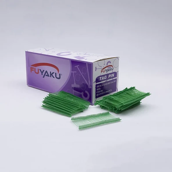 Fuyaku 65 MM Standart Kılçık Etiketleme Plastiği Renkli (10.000 Adet) - Resim 3