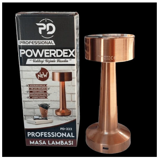 Powerdex PD-222 Profesyonel Şarjlı Masa Lambası ürün görseli 1