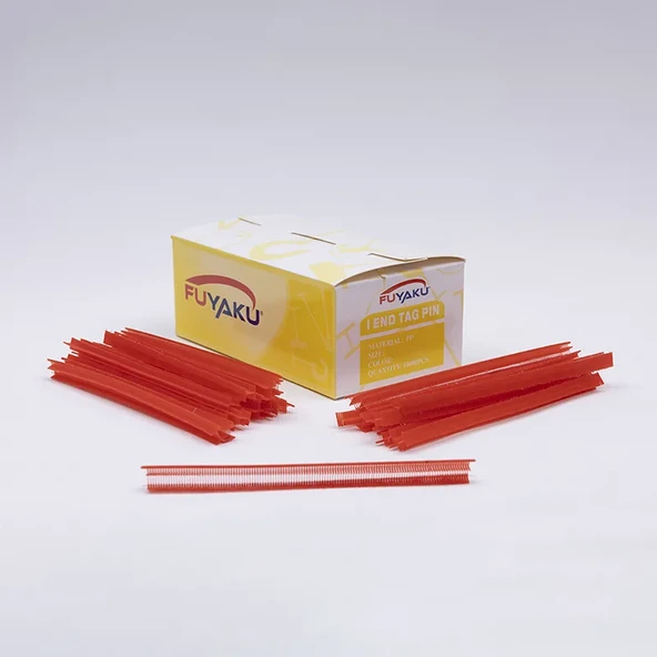 Fuyaku 5 MM I-End Mikro İnce (Fine) Kılçık Etiketleme Plastiği Renkli (10.000 Adet) - Resim 3