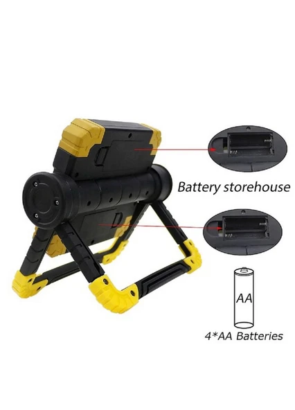 Barnetta BR S100 30W COB LED USB Projektör El Feneri - Resim 3