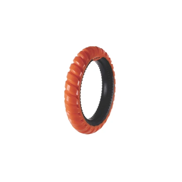 M-PETS RING KING KÖPEK OYUNCAĞI SINGLE ORANGE/BLACK - 3