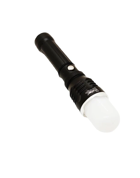 Watton WT-282 Flaşörlü Uzun Mesafeli Şarjlı Pilli Mıknatıslı EL Feneri - Resim 2