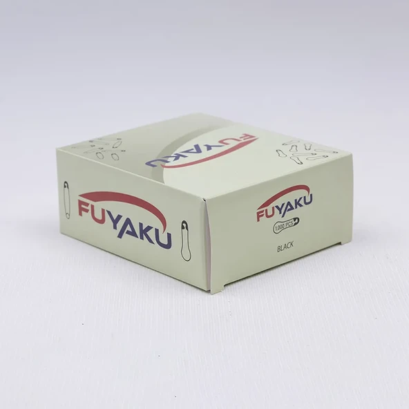Fuyaku Çengelli İğne Armut Siyah (1.000 Adet) - 1