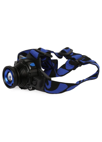 Baretta BR-T350 Q5 LED Lityum Polimer Su Geçirmez Şarjlı Kafa Feneri - 1
