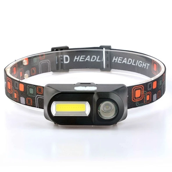 Barnetta BR T200 T6 + COB LED Şarjlı Kafa Feneri - Resim 3